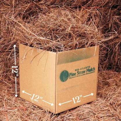 Pine Straw Mulch Delivery - Small Box