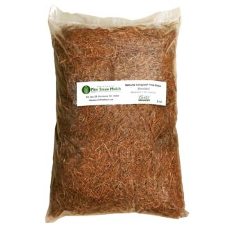 Shredded Pine Straw Mulch Bag
