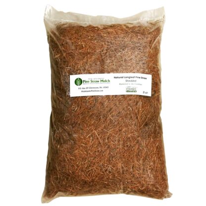 Shredded Pine Straw Mulch Bag